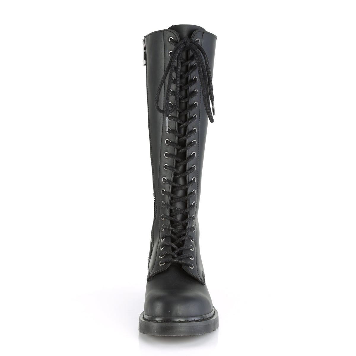 DemoniaCult Mens Boots BOLT-400 Blk Vegan Leather