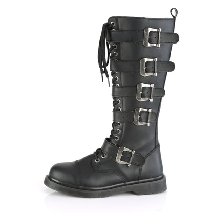 DemoniaCult Mens Boots BOLT-425 Blk Vegan Leather