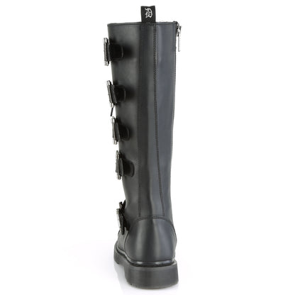 DemoniaCult Mens Boots BOLT-425 Blk Vegan Leather