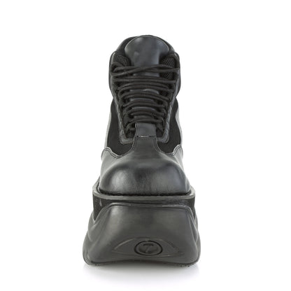 DemoniaCult Herrenstiefel BOXER-01 BLK Vegan Leder