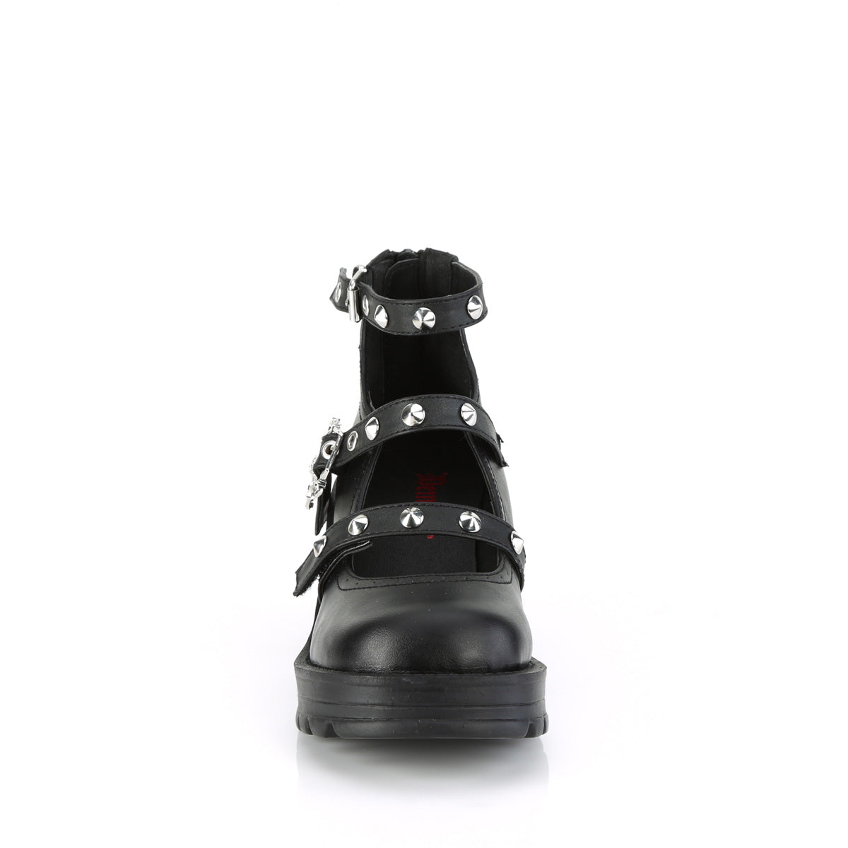 DemoniaCult  Pumps BRATTY-30 BLK Vegan Leder