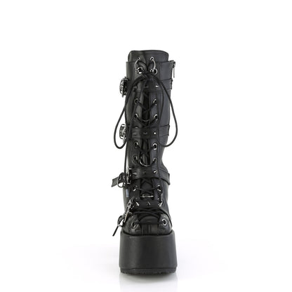 DemoniaCult   CAMEL-115 BLK Vegan Leder