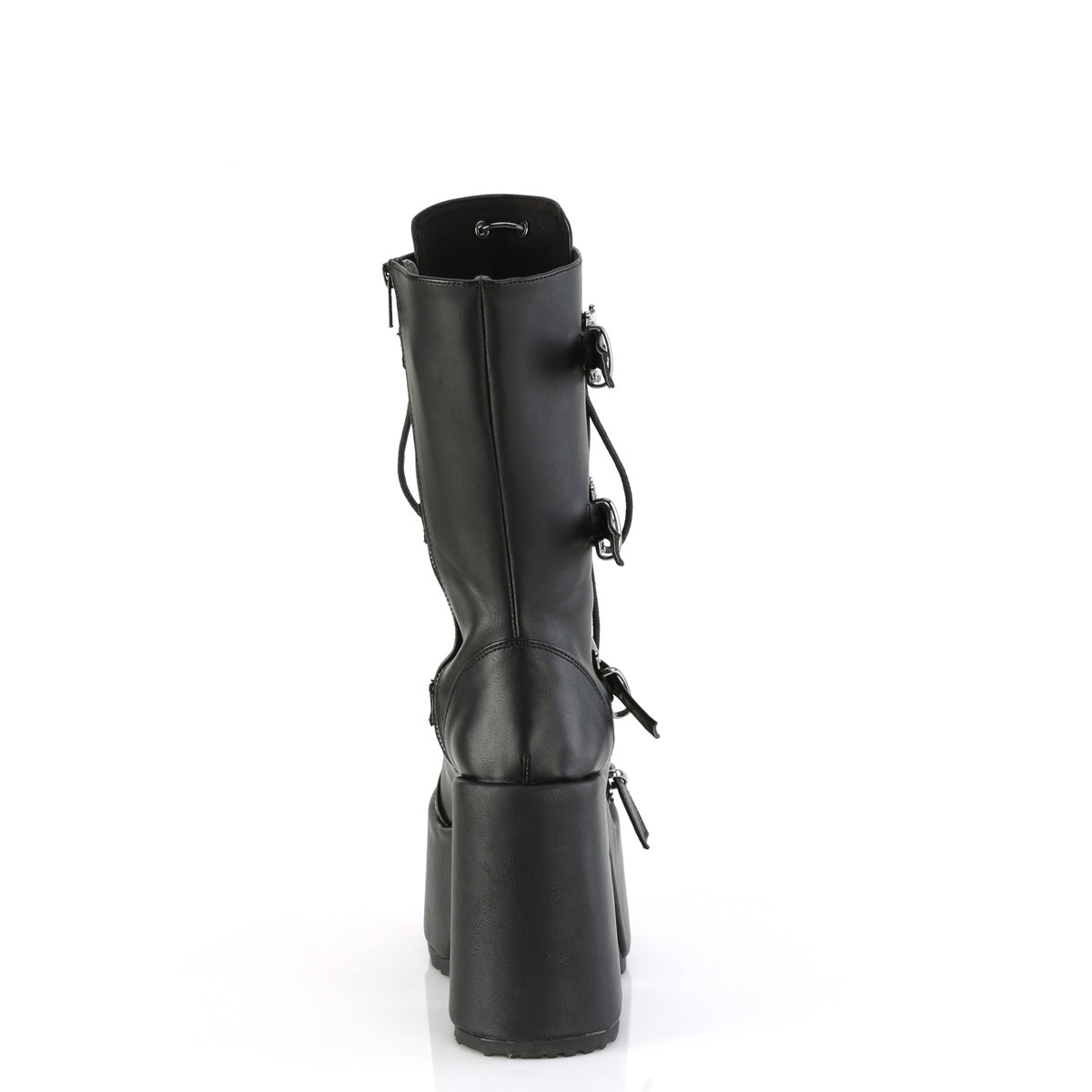 DemoniaCult   CAMEL-115 BLK Vegan Leder