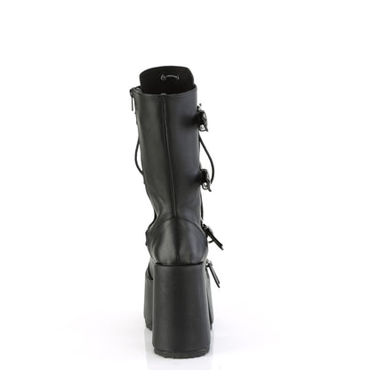 DemoniaCult   CAMEL-115 BLK Vegan Leder