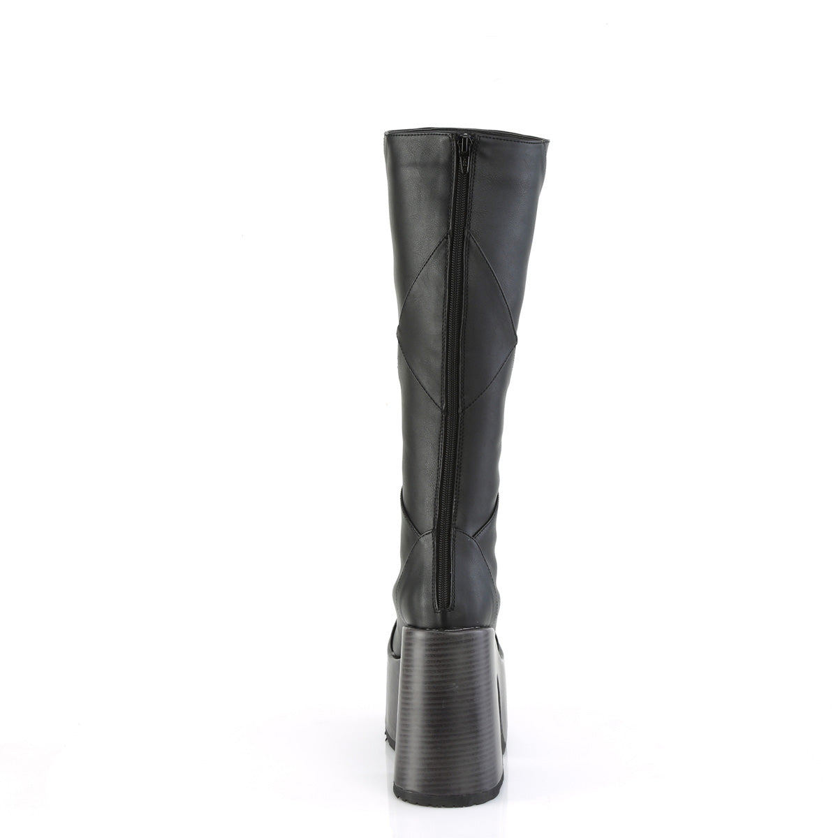 DemoniaCult  Stiefel CAMEL-280 BLK Vegan Leder