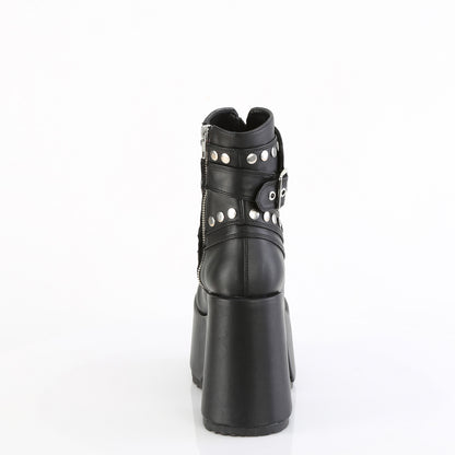 DemoniaCult   CAMEL-70 Blk Vegan Leather