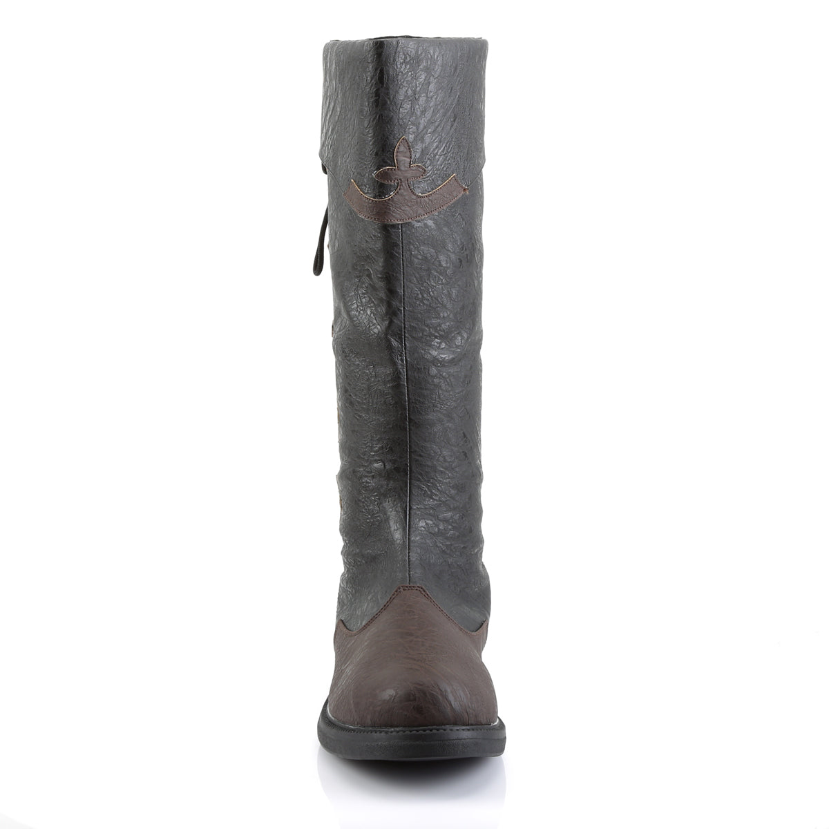 Funtasma Herrenstiefel CAPTAIN-110 BLK-Braun Distressed PU