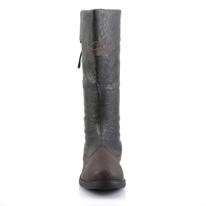 Funtasma Herrenstiefel CAPTAIN-110 BLK-Braun Distressed PU