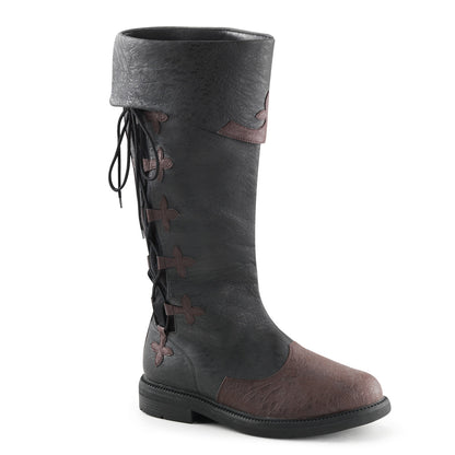 Funtasma Herrenstiefel CAPTAIN-110 BLK-Braun Distressed PU