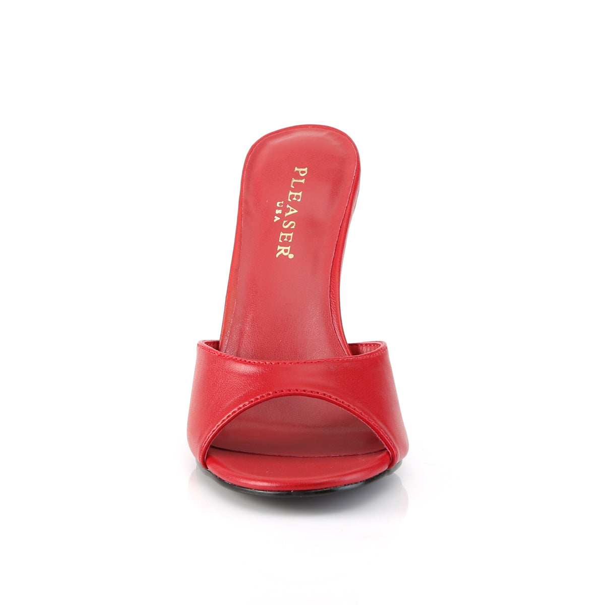 Pleaser Frauenpumpen CLASSIQUE-01 Rot Kind PU