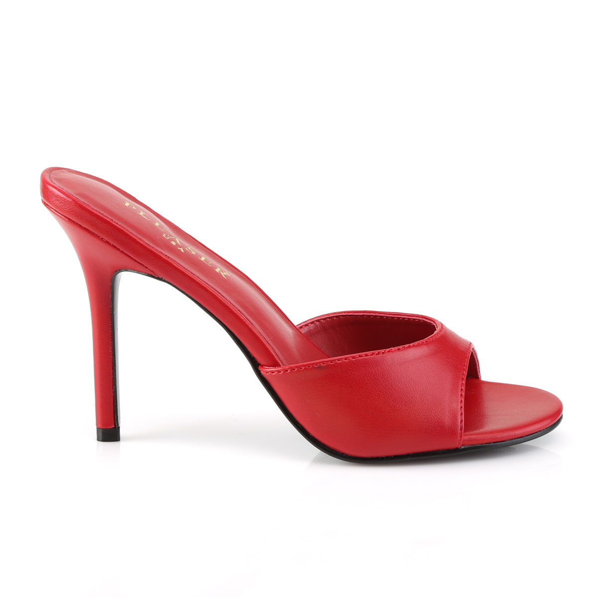 Pleaser Frauenpumpen CLASSIQUE-01 Rot Kind PU