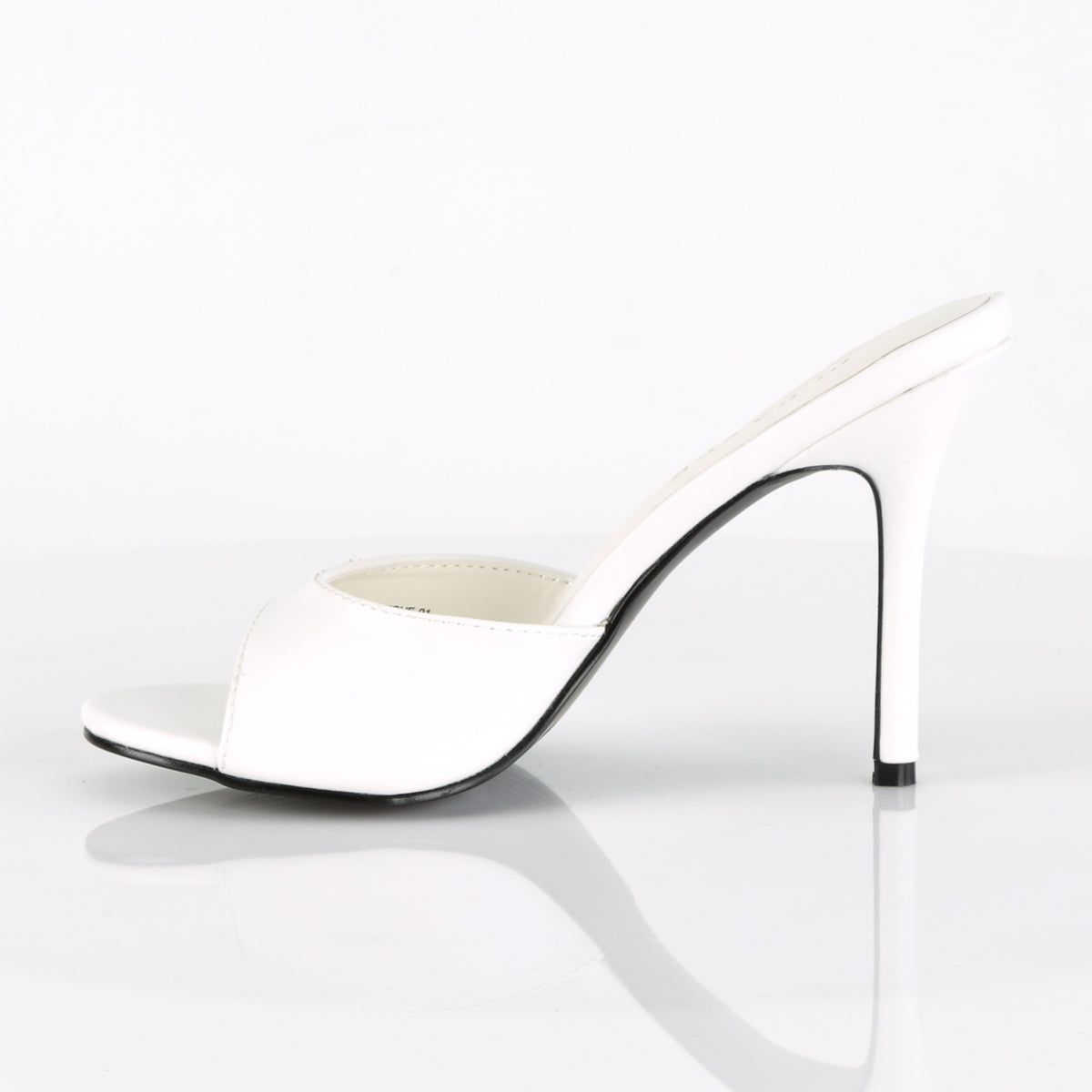 Pleaser Womens Pumps CLASSIQUE-01 Wht Kid Pu