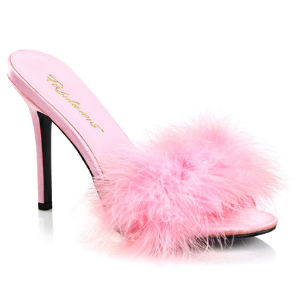Fabulicious Womens Sandals CLASSIQUE-01F B. Pink Pu-Fur