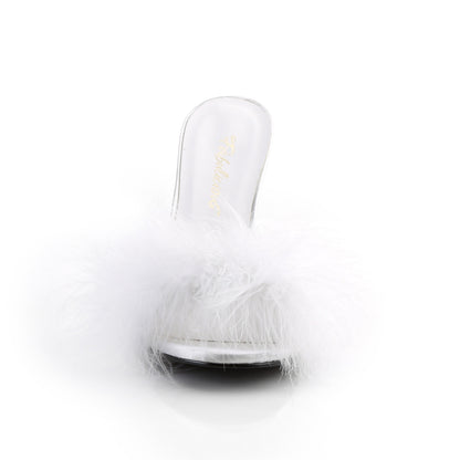 Fabulicious Damen Sandalen CLASSIQUE-01F WHT PU-FUR