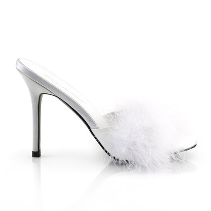 Fabulicious Damen Sandalen CLASSIQUE-01F WHT PU-FUR