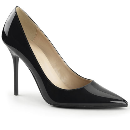 Pleaser Womens Pumps CLASSIQUE-20 Blk Pat