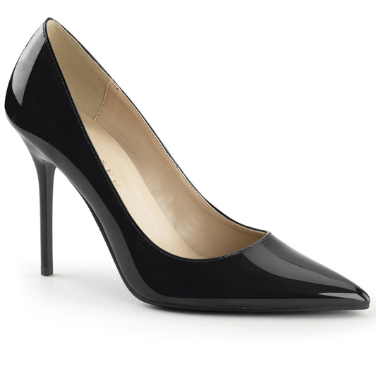 Pleaser Womens Pumps CLASSIQUE-20 Blk Pat