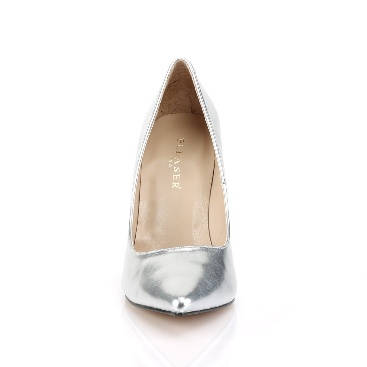 Pleaser Womens Pumps CLASSIQUE-20 Slv Met Pu