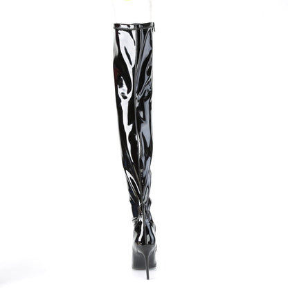 Pleaser Womens Boots. CLASSIQUE-3000 BLK Str. Klopfen