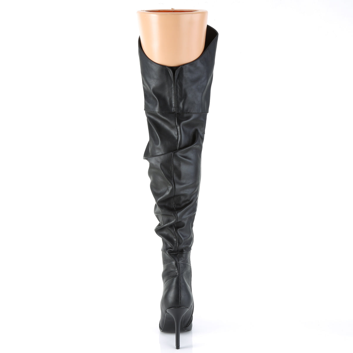 Pleaser Womens Boots CLASSIQUE-3011 Blk Faux Leather