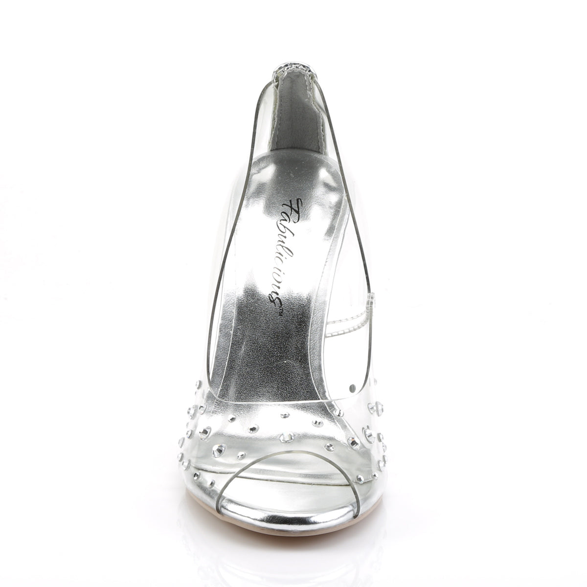 Fabulicious Womens Sandals CLEARLY-420 Clr Lucite