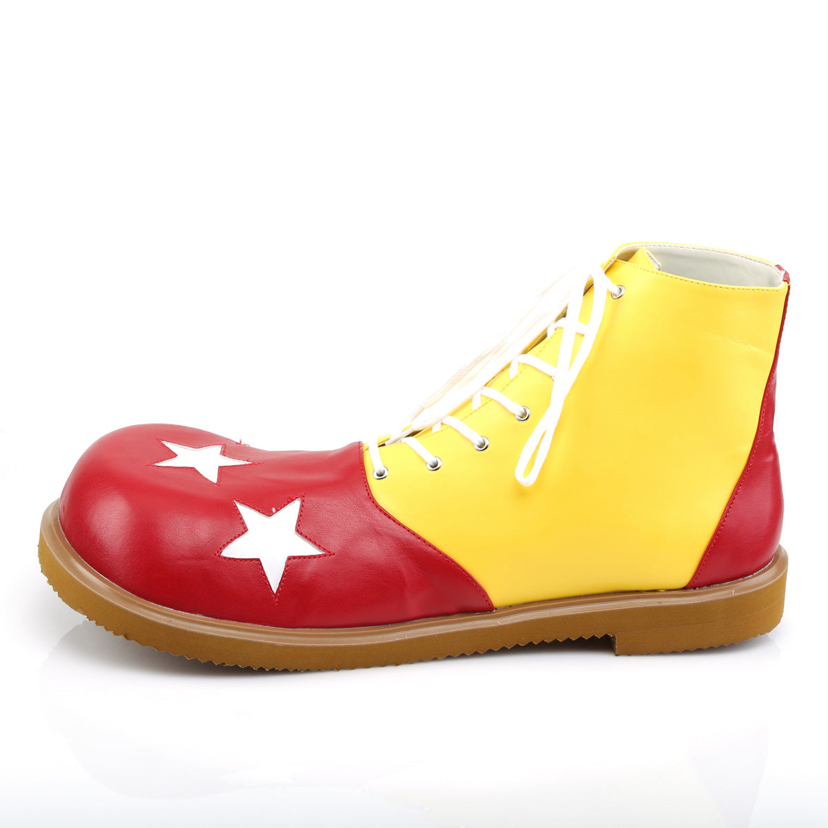 Funtasma Schuh CLOWN-02 Gelb-rot PU