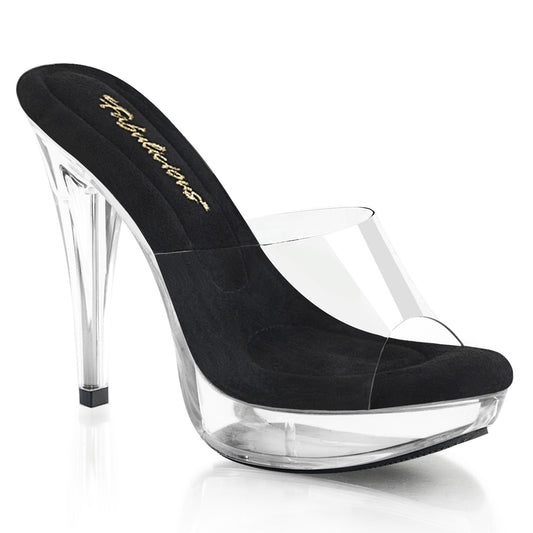 Fabulicious Womens Sandals COCKTAIL-501 Clr-Blk/Clr