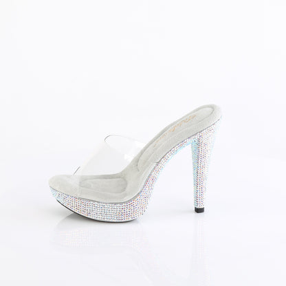 Fabulicious Damen Sandalen COCKTAIL-501DM CLR / SLV Multi Rs