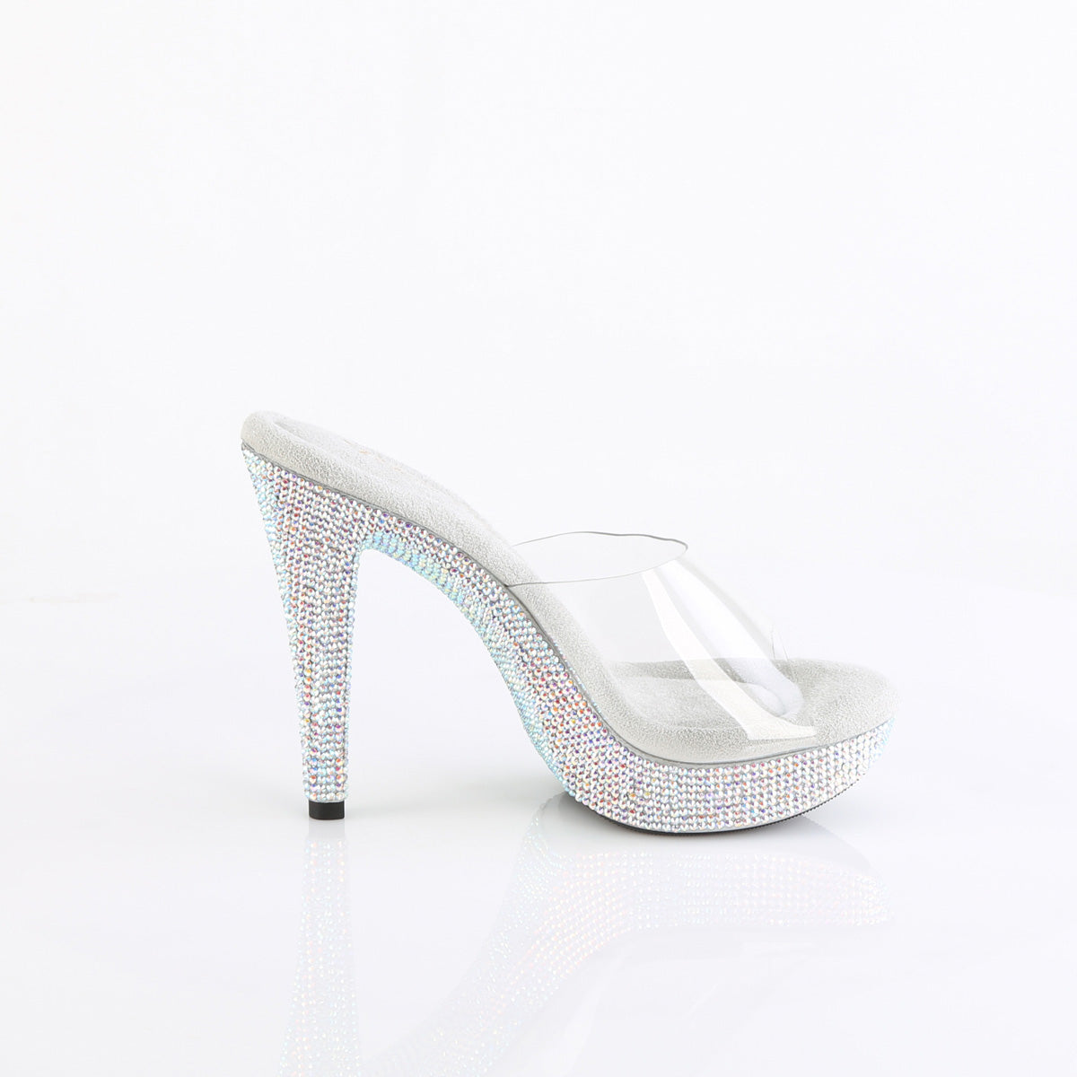 Fabulicious Damen Sandalen COCKTAIL-501DM CLR / SLV Multi Rs