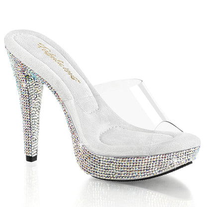 Fabulicious Damen Sandalen COCKTAIL-501DM CLR / SLV Multi Rs