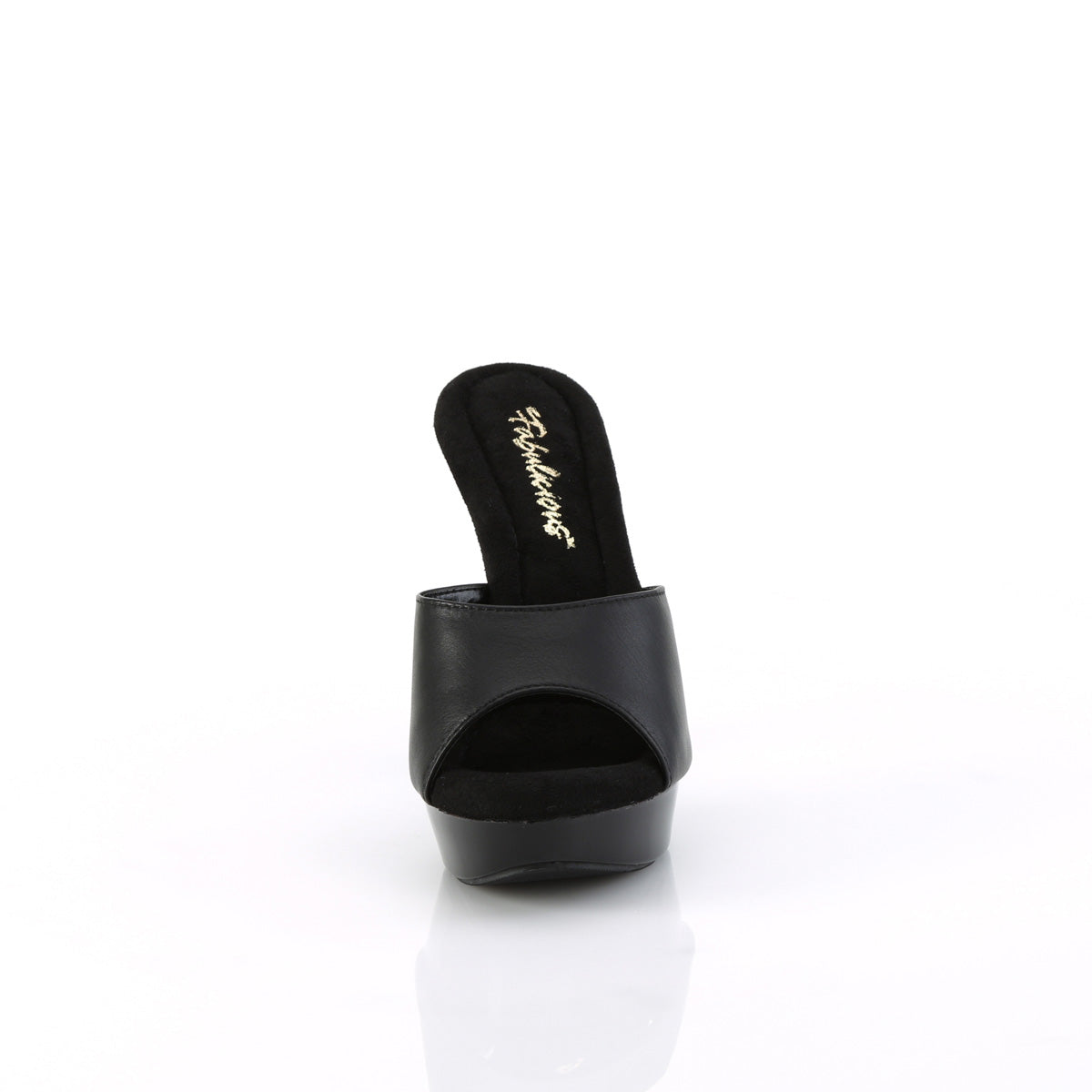 Fabulicious Damen Sandalen COCKTAIL-501l BLK-Leder / BLK