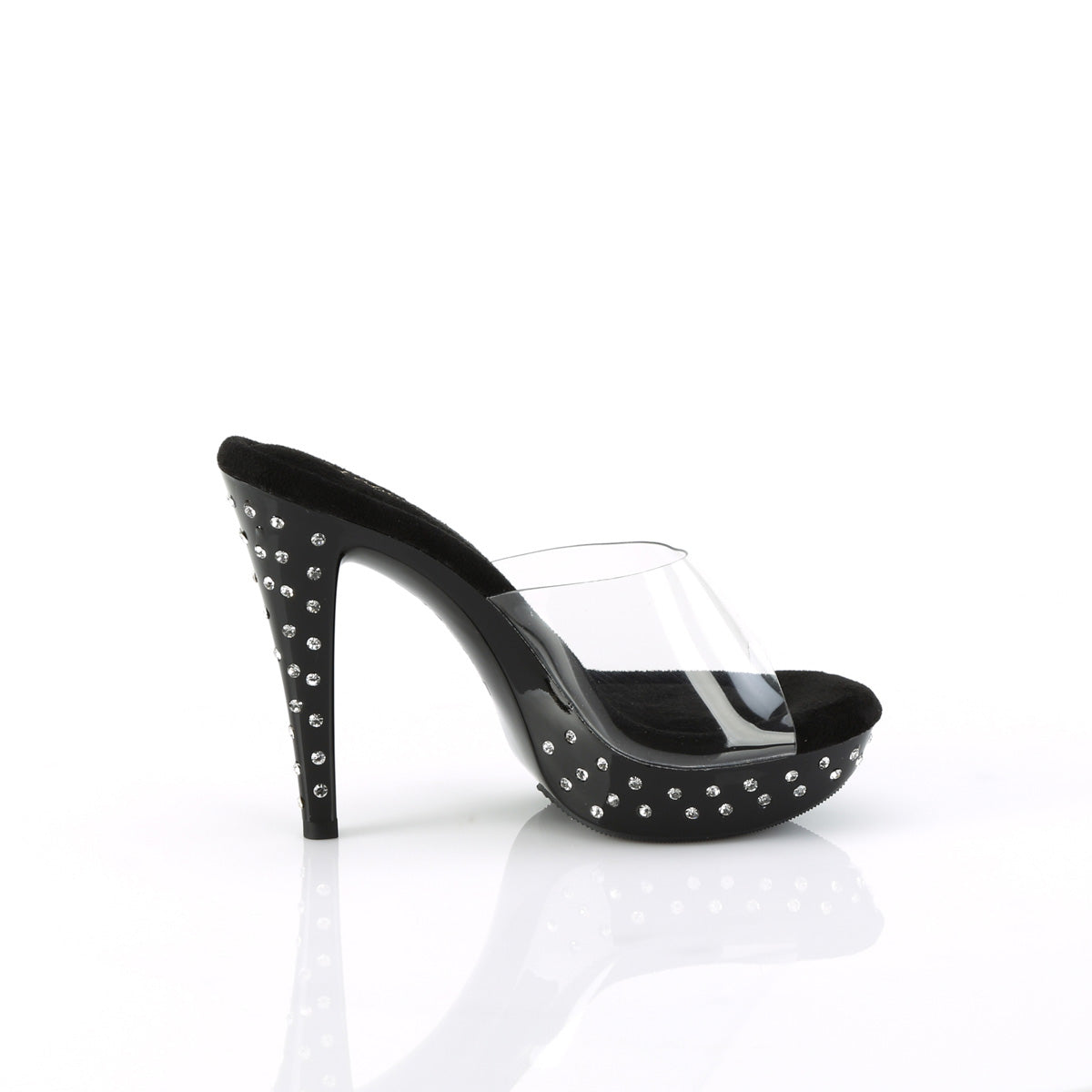 Fabulicious Damen Sandalen COCKTAIL-501SDT CLR / BLK