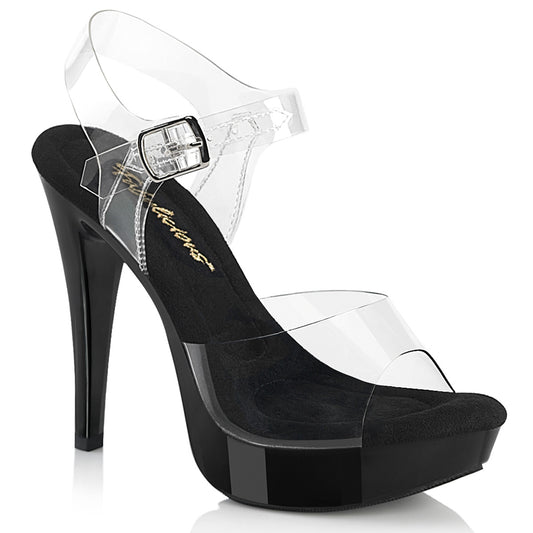 Fabulicious Women's Shoes COCKTAIL-508 Clr/Blk