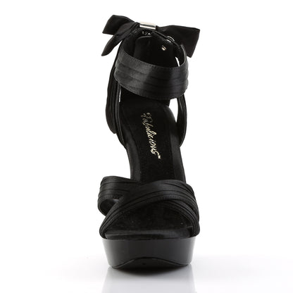 Fabulicious Damen Sandalen COCKTAIL-568 BLK Satin / BLK