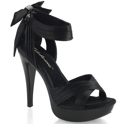 Fabulicious Damen Sandalen COCKTAIL-568 BLK Satin / BLK