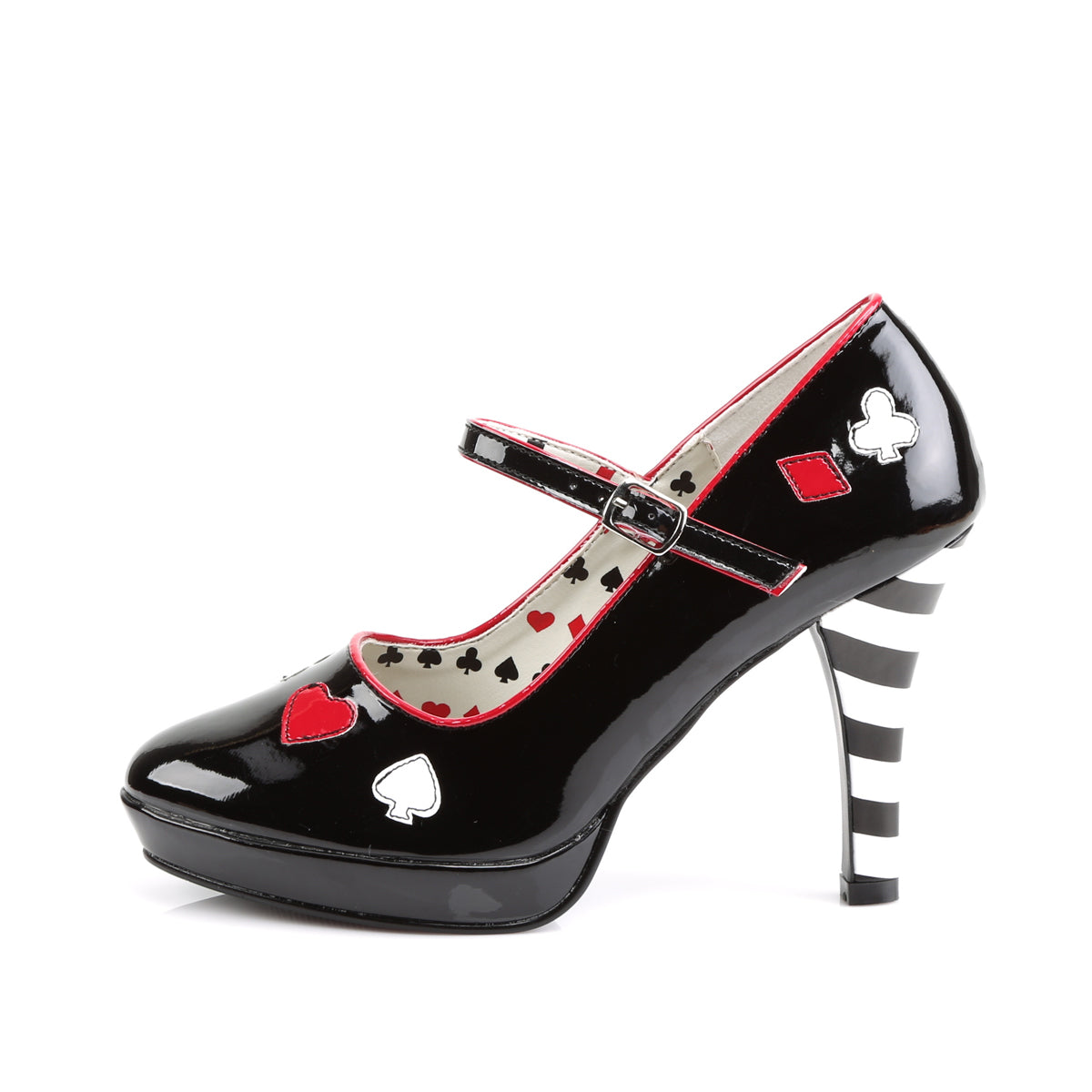 Funtasma Frauenpumpen CONTESSA-57 BLK Pat.
