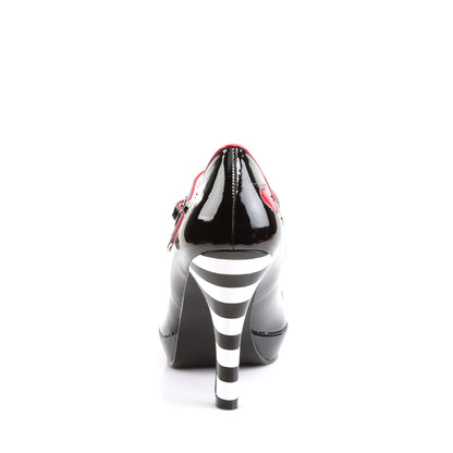 Funtasma Frauenpumpen CONTESSA-57 BLK Pat.