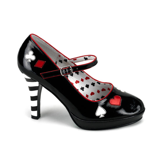 Funtasma Frauenpumpen CONTESSA-57 BLK Pat.