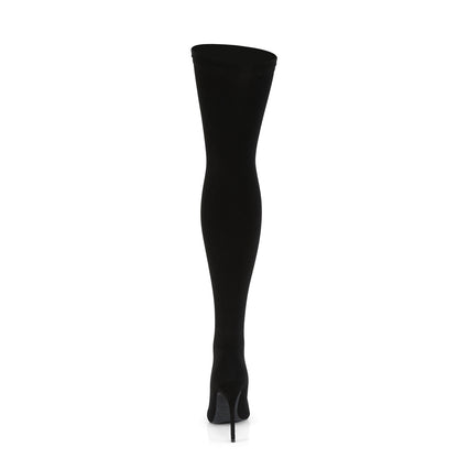 Pleaser Womens Boots. COURTLY-3005 BLK Nylon.