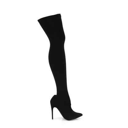 Pleaser Womens Boots. COURTLY-3005 BLK Nylon.
