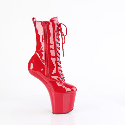 Pleaser  Stiefeletten CRAZE-1040 Red Pat/Rot