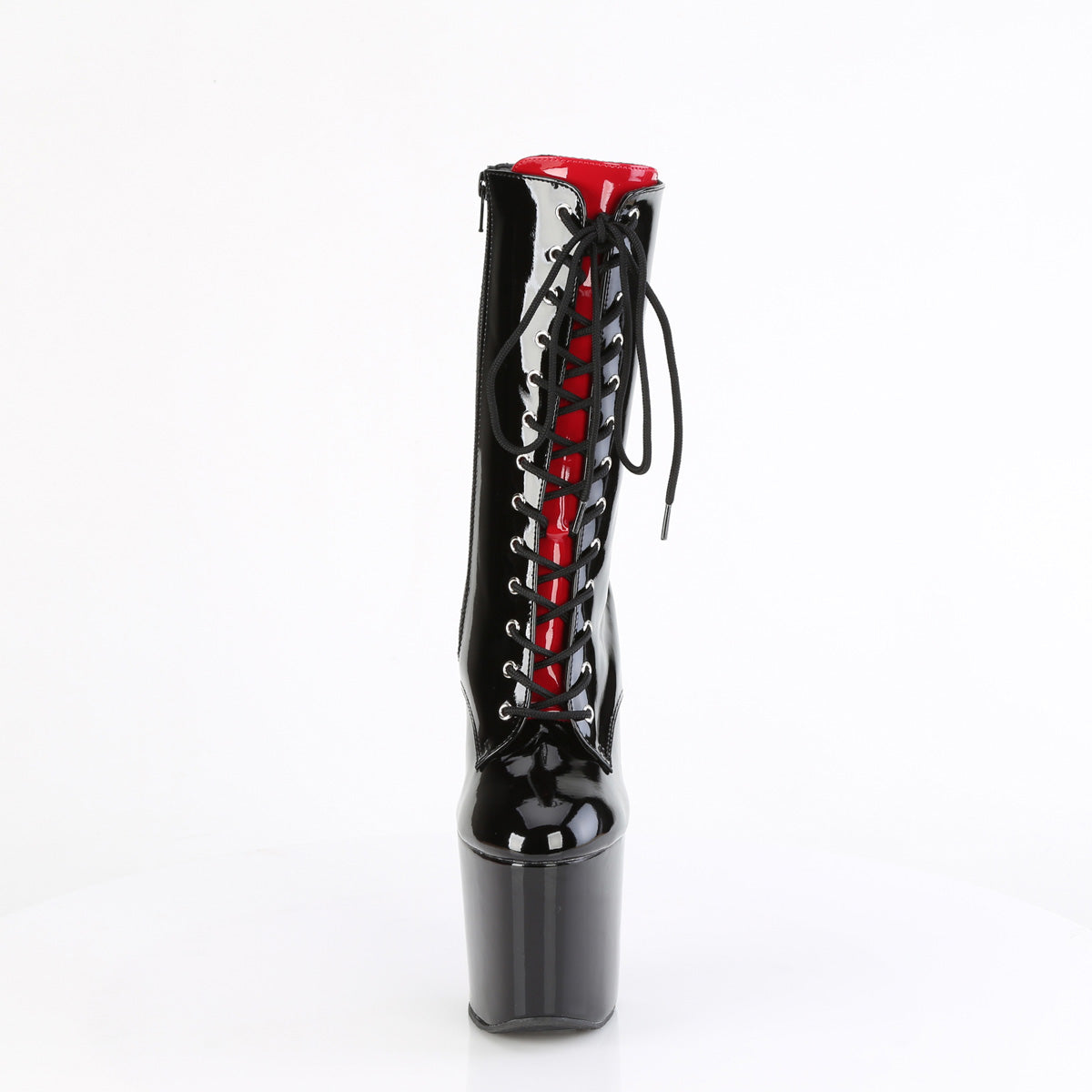 Pleaser   CRAZE-1040fh blk-rot pat/blk rot