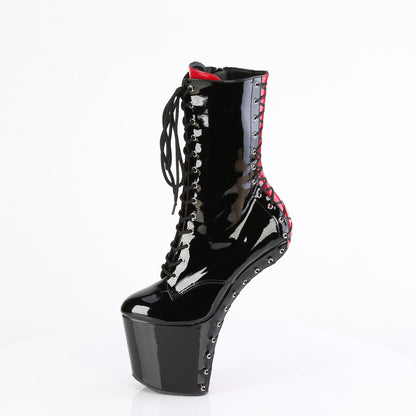 Pleaser   CRAZE-1040fh blk-rot pat/blk rot