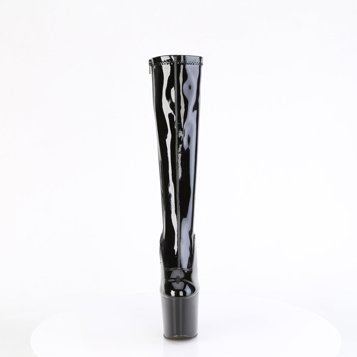Pleaser  Stiefel CRAZE-2000 blk str. Pat/blk
