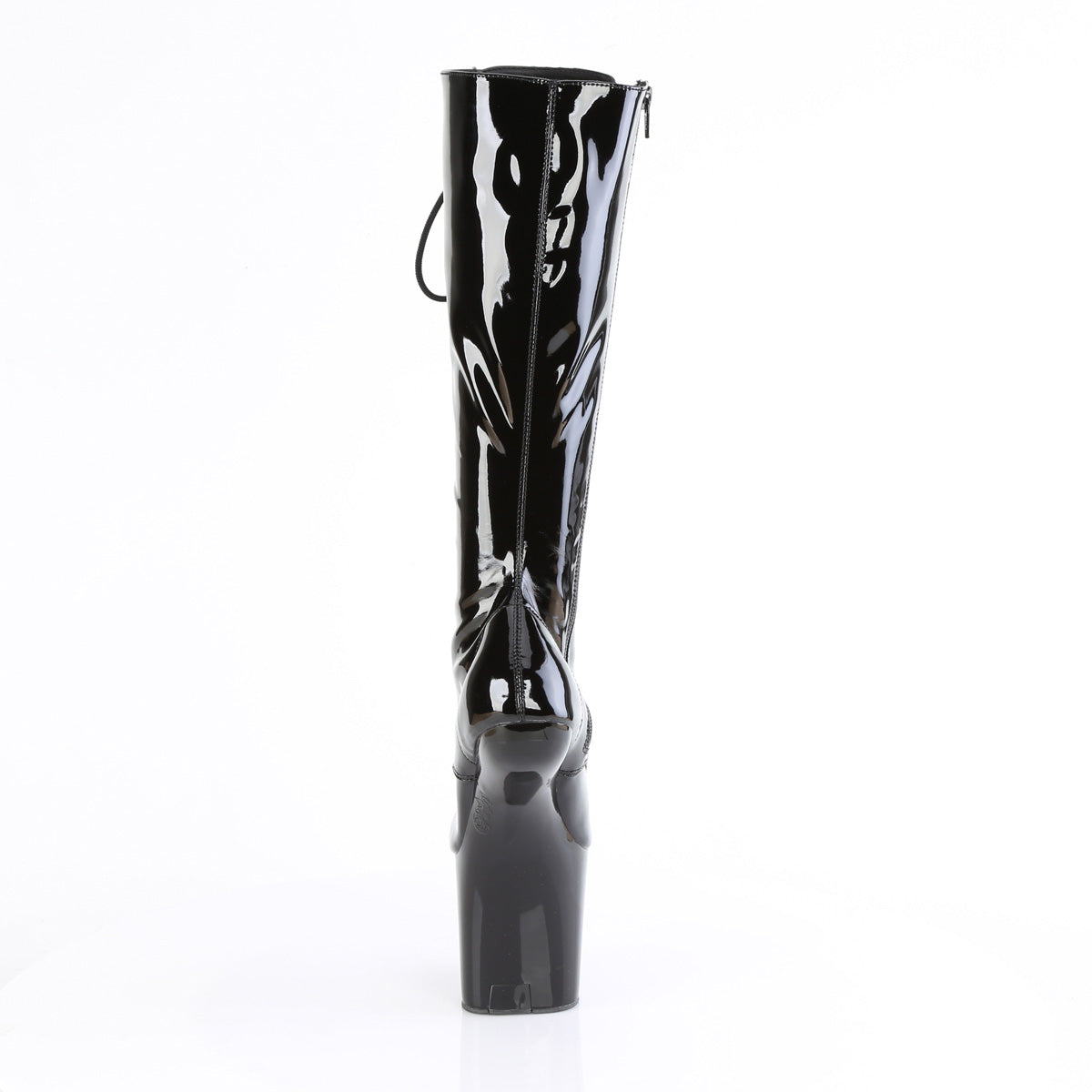 Pleaser  Stiefel CRAZE-2023 BLK str. Pat/blk