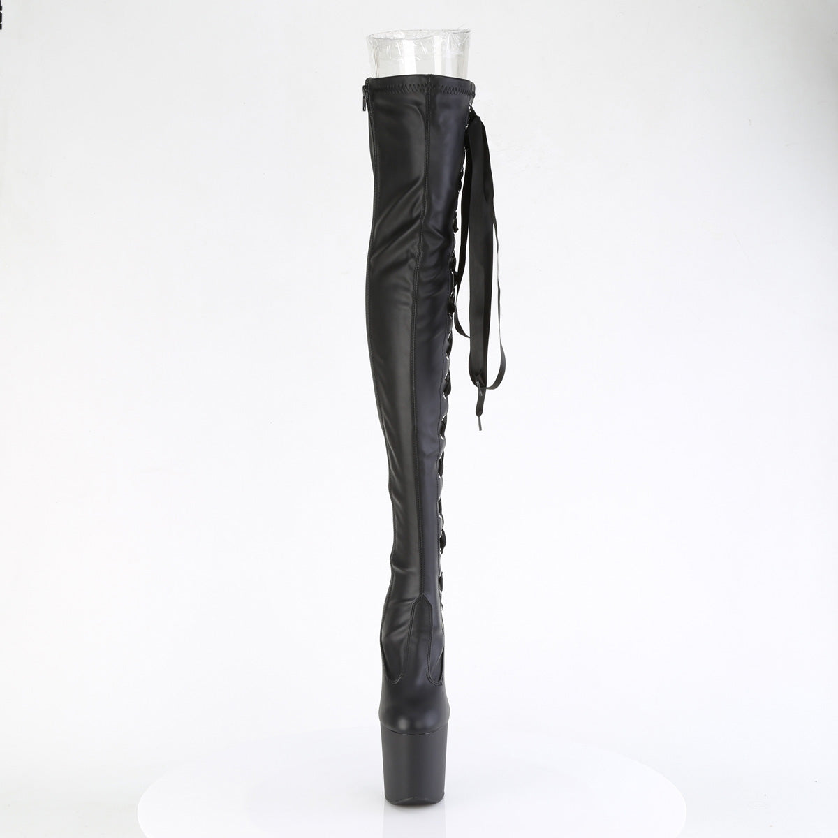Pleaser  Stiefel CRAZE-3050 Blk str. Kunstleder/Blk Matte