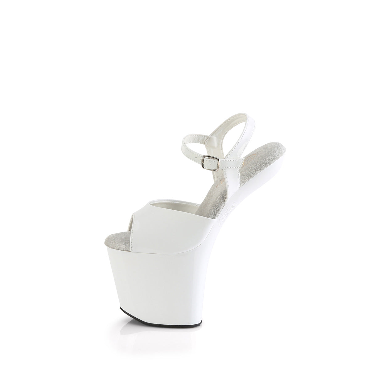 Pleaser  Sandalen CRAZE-809 WHT PAT/WHT
