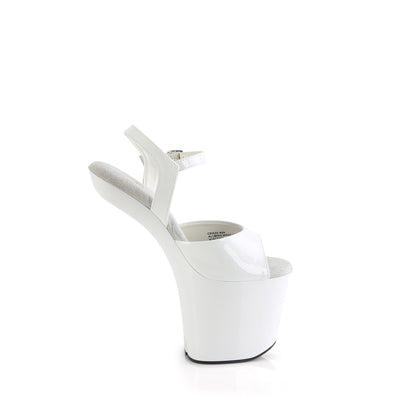 Pleaser  Sandalen CRAZE-809 WHT PAT/WHT