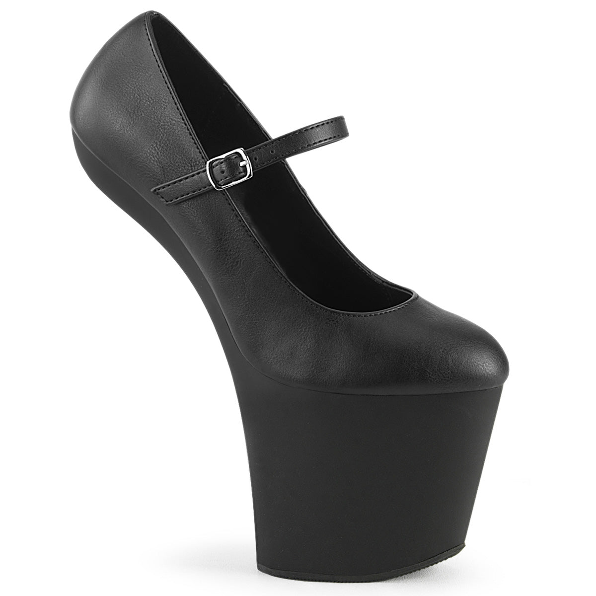 Pleaser  Sandalen CRAZE-880 BLK Kunstleder/BLK Matte