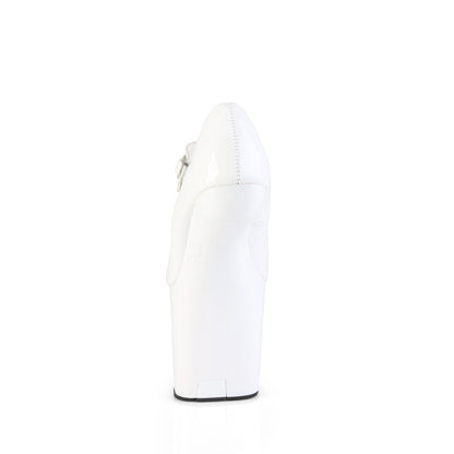 Pleaser Women's Platform Shoes CRAZE-880 Wht Pat/Wht